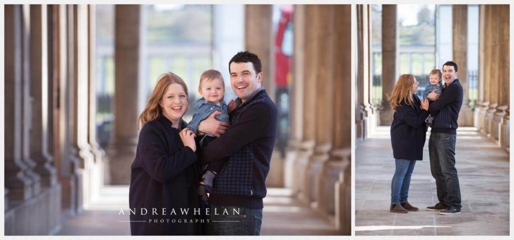 Family baby photo session Royal Naval College Greenwich - Andrea Whelan Photography 