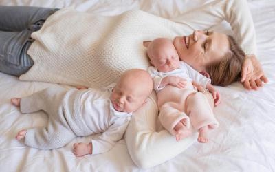 Newborn Twins – London Lifestyle photographer