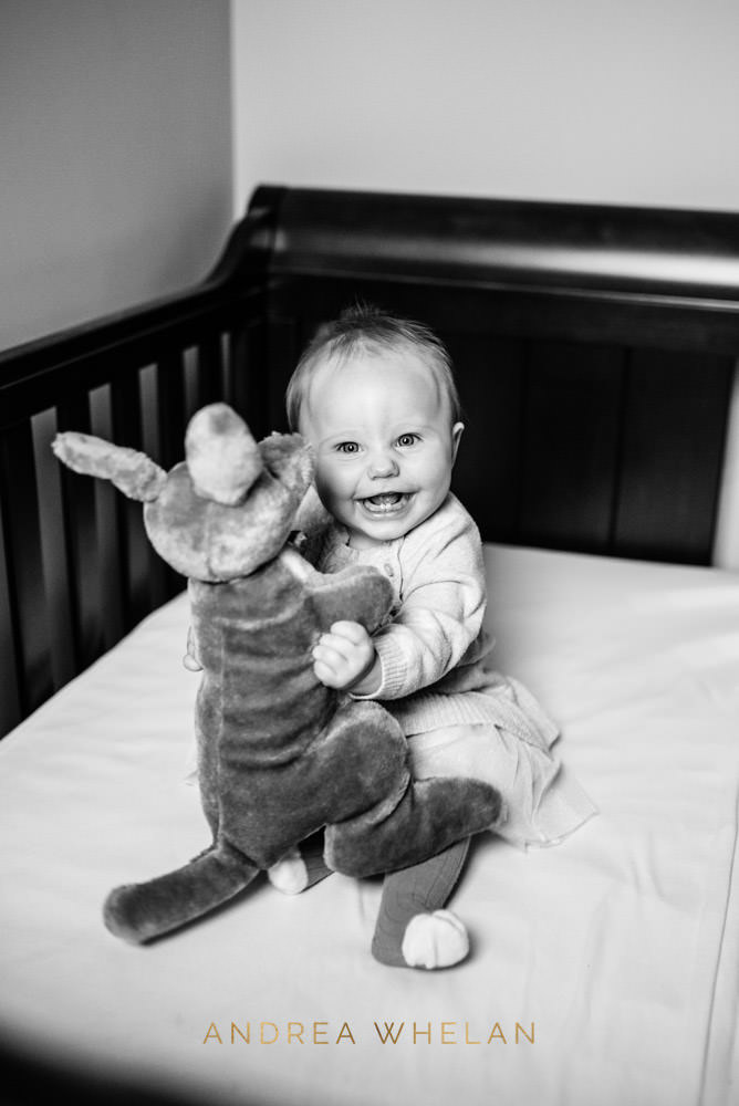 black and white baby photography