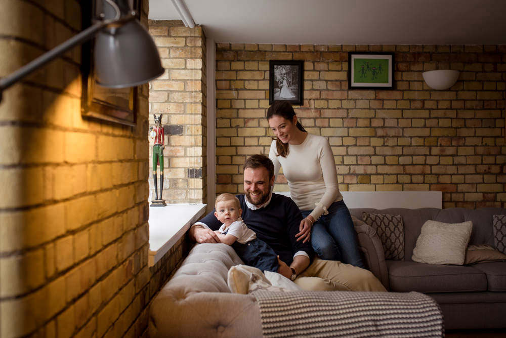 relaxed family photography 