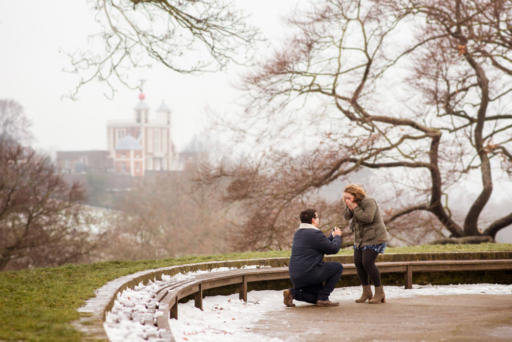 Greenwich park marriage proposal ideas