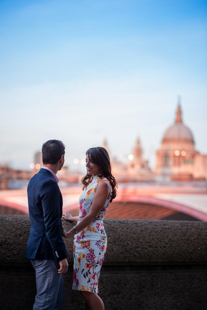 Iconic London Southbank Couple Shoot