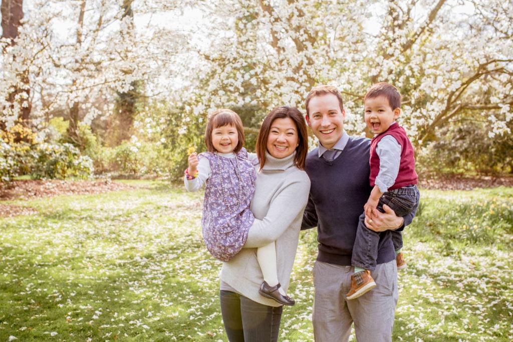 Spring family photo session 