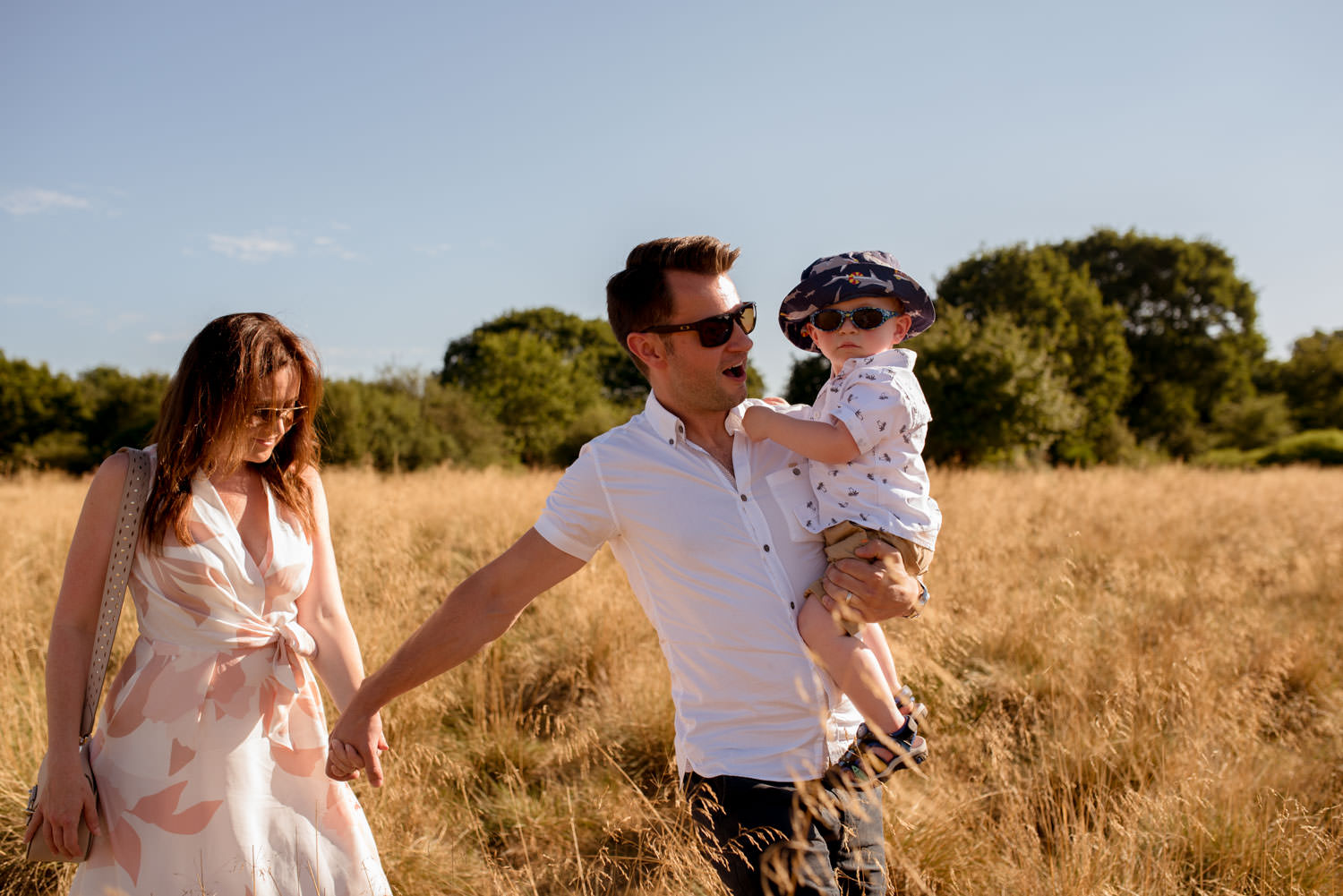Outdoor Summer Family Photography Session 